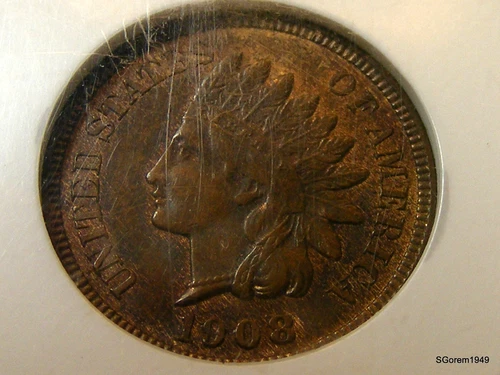 1908 INDIAN HEAD CENT * NGC MS 65 BROWN * VERY NICE PENNY