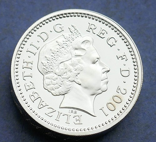 Prueba de plata £1 libra - En caja con certificados 1987 a 1994 - Imagen 45 de 52