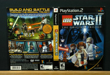 LEGO STAR WARS 2: THE ORIGINAL TRILOGY COVER Only Playstation 2 NO GAME