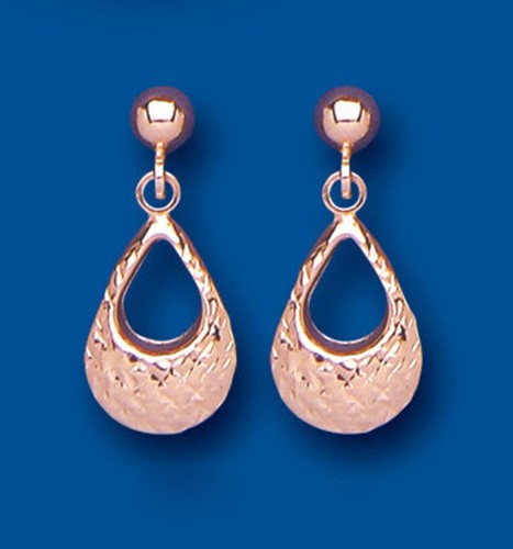 Orecchini A Goccia Con Ciondolo Piuma Placcato Oro - Stile Etnico Boho, In Sacchetto Regalo