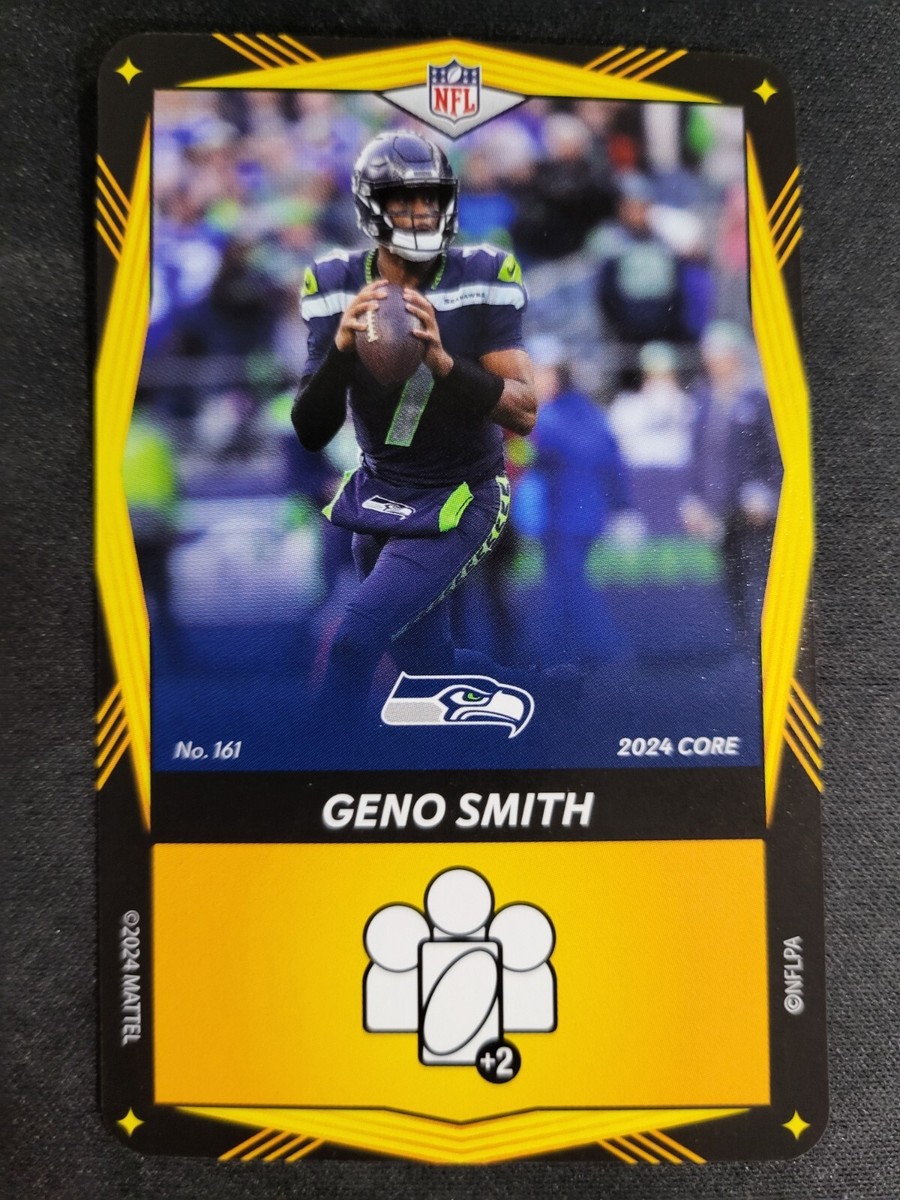 2024 UNO ELITE CORE EDITION Yellow Geno Smith Card #161 Seahawks