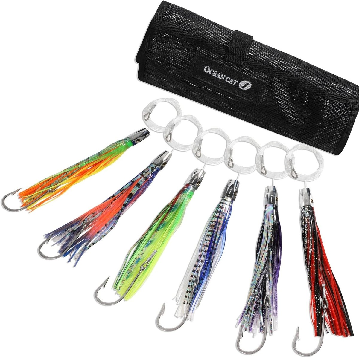 Saltwater Trolling Daisy Chain Lure – Targets Mahi, Marlin, Wahoo, Tuna, Sailfish 8 thumbnail image