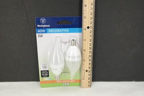 Westinghouse Lighting 5W E12 Candelabra LED Light Bulb 35122 TF - Picture 8 of 8