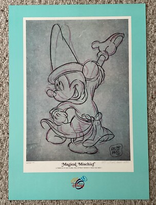 Disney Ralph Kent Artist “Magical Mischief” Print SIGNED/LE | eBay