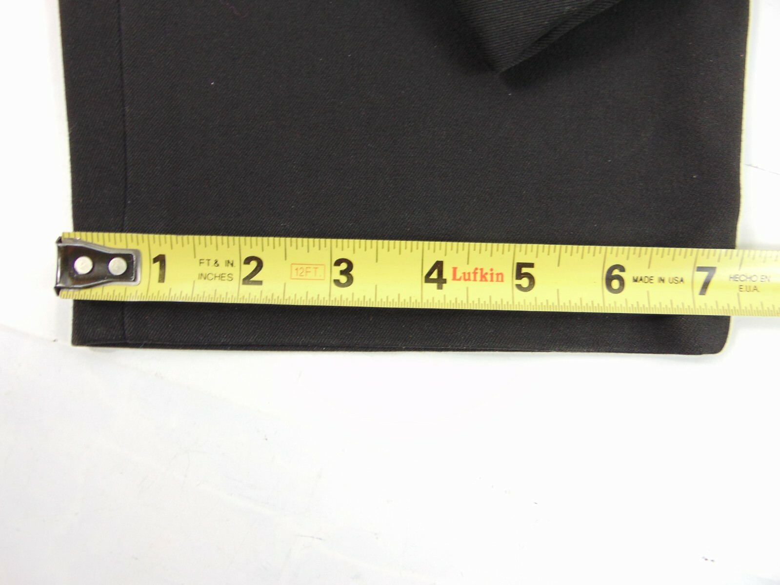 Talbots Black Polyester Blend Side Zip Dress Pant… - image 8