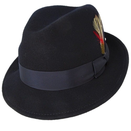 CAPAS LITE FELT BLUES FEDORA - Same Day 