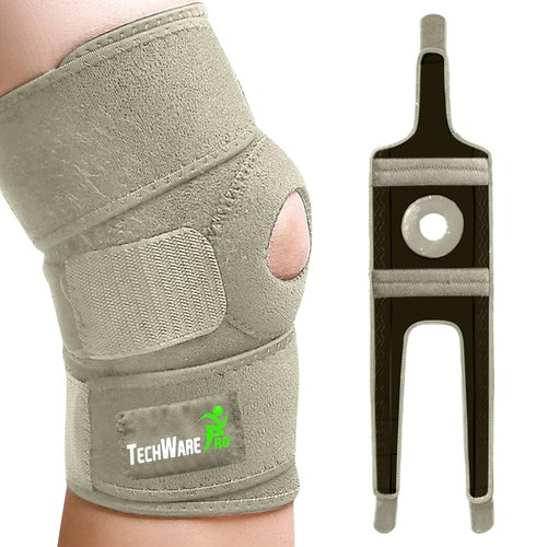 TechWare Pro Knee Brace Support w/ Side Stays - 5 Sizes - Unisex - 1 Brace - Picture 11 of 11