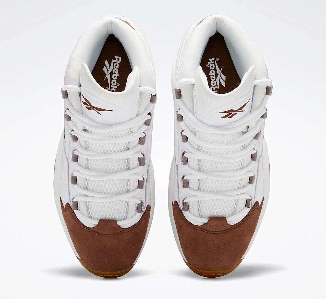 Reebok Question Mid Mocha Toe Brown GX0241 Allen Iverson