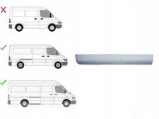 Kotfl&uuml;gel hinten rechts f&uuml;r Mercedes Sprinter  VW LT 1996-2006