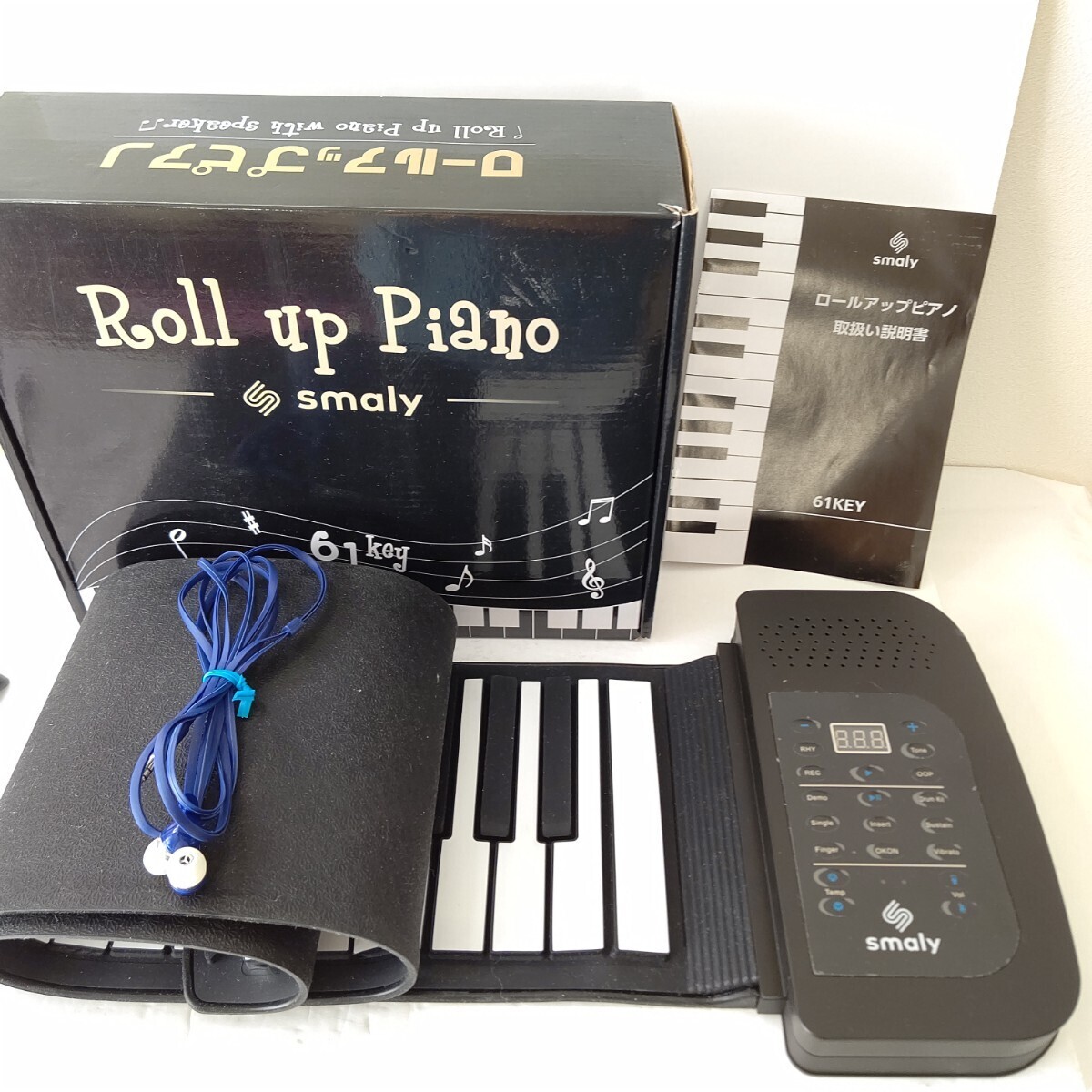 Smary Roll-Up Piano 61 Keys In Good Condition 127 Tones 127 Smary Roll-Up Piano 61 Keys In Good Condition 127 Tones 127