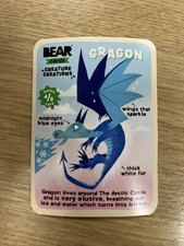 LIMITED EDITION YOYO BEAR CARD SERIES CREATURE CREATIONS BONUS 4 / 9 GRAGON NEW