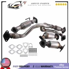 For Buick Enclave 2009-2017 3.6L All Three Catalytic Converters & Flex Pipe EPA