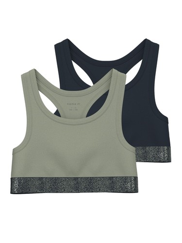 Name it Mädchen Bustier 2er Pack Gr- 116-164 NKFSHORT TOP 2P - Bild 11 von 29