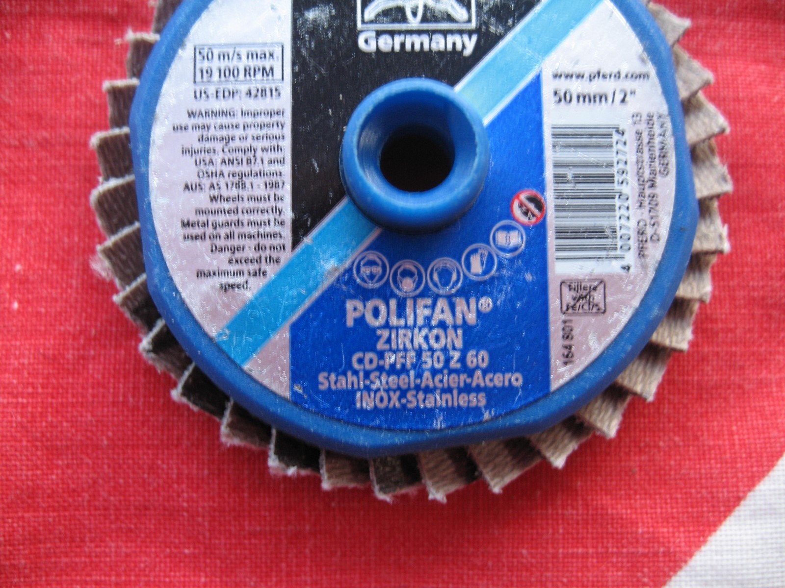 PFERD Polifan Zirkon CD-PFF 50 Z 60