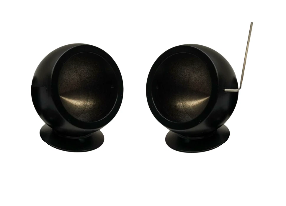 Black Aluminum Tweeter Pods Housing Mounting Pod Custom For Alpine