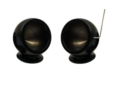 Black Aluminum Tweeter Pods Housing Mounting Pod Custom For Alpine SPX-17Pro