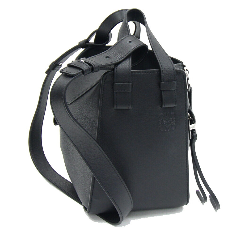 LOEWE 2WAYバッグ HAMMOCK A538G13X01 LOEWE 2WAY Bag Hammock Bag Compact A538H13X10 Black Leather