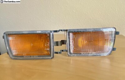 VW Golf Jetta GTI MK3 Euro Front Turn Signal SET Clear