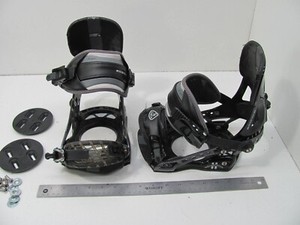 ROME SDS TARGA SNOWBOARD BINDINGS SMALL/MEDIUM PLEASE READ
