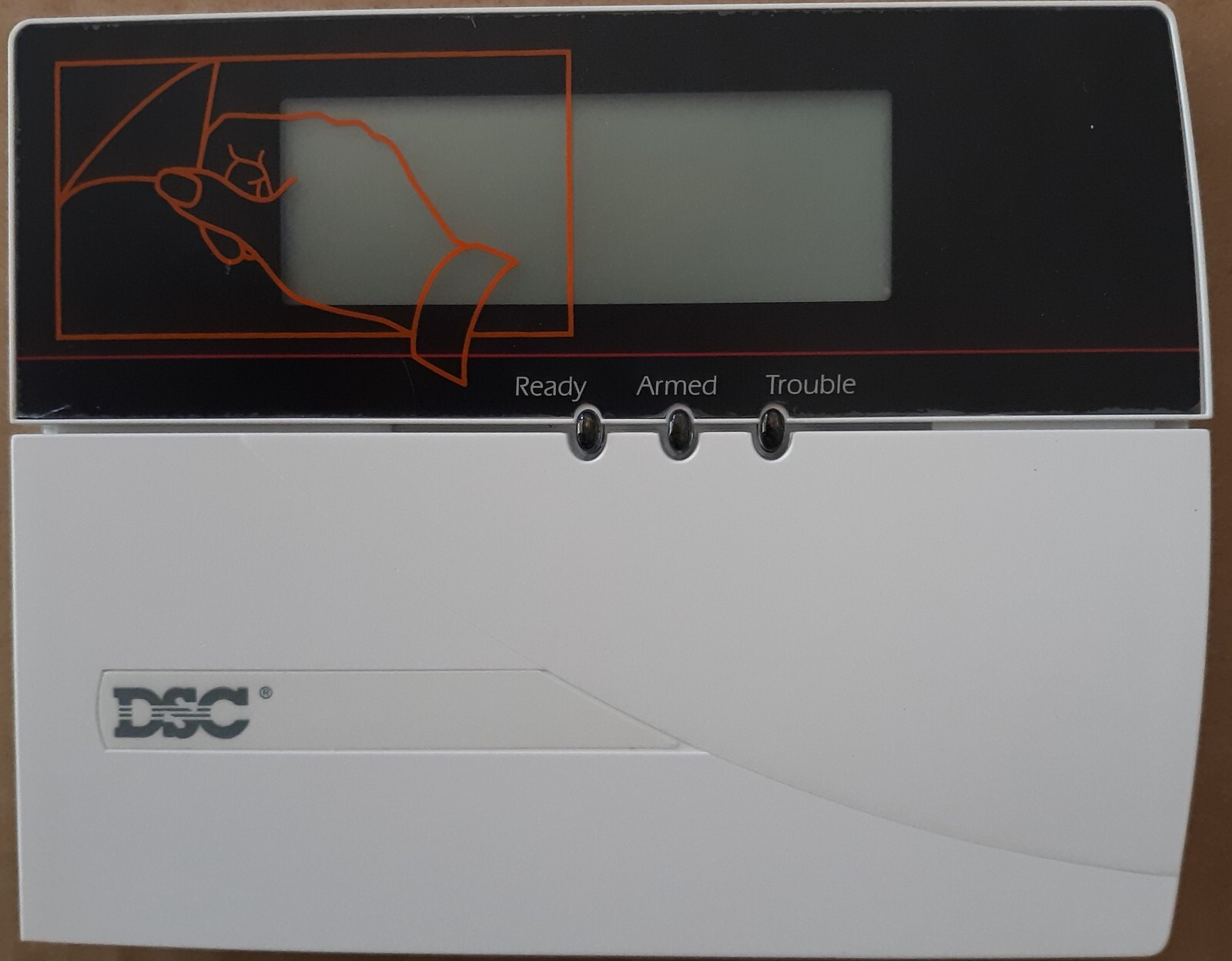 DSC LCD-5501Z Fixed Message Keypad w/Zone Terminal (NOS/Vintage/Rare)