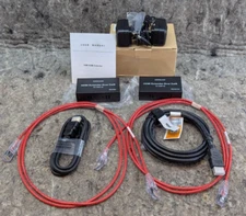 🔥New Open Box HDMI 1080i over Cat6 EXTENDERS 1 Transmitter 1 Receiver DONGJIAN