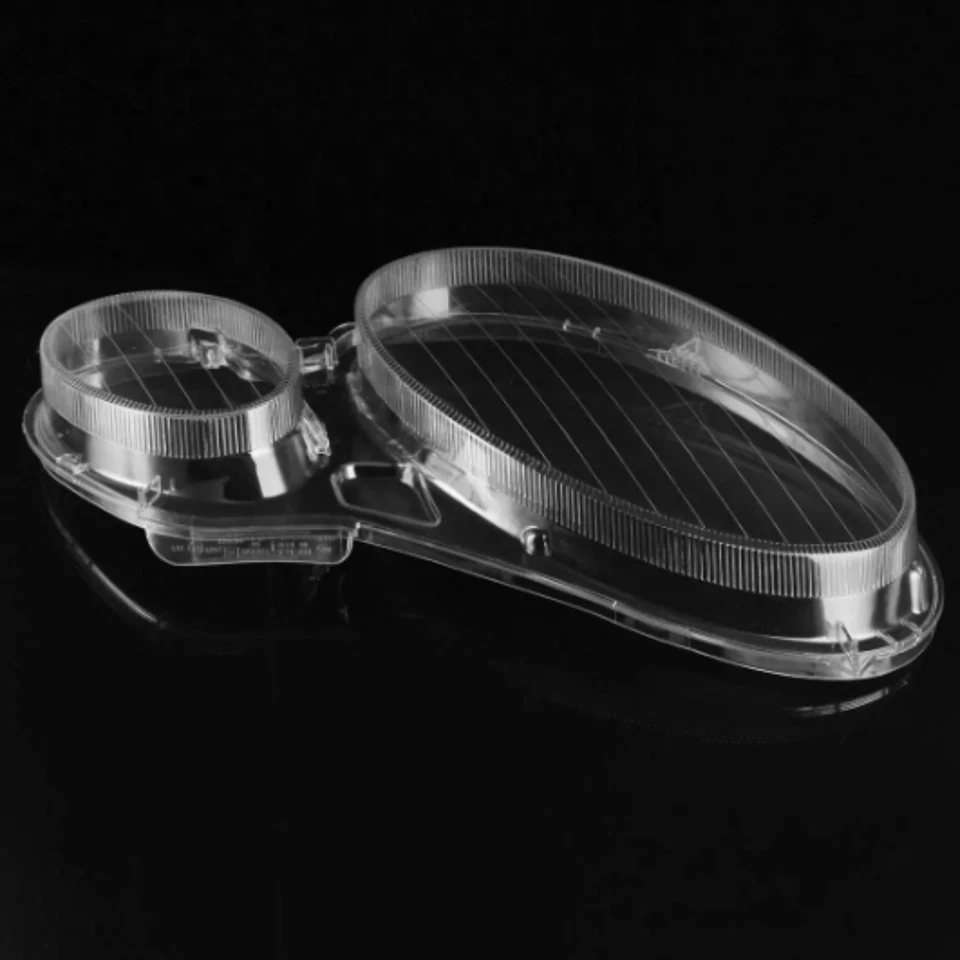 PAR DE LENTES DE PLÁSTICO DE FAROS PARA MERCEDES-BENZ CLASE E W211 S211 2002-2009 Foto 4 de 4