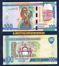 Gambie 100 Dalasis 2015 NEUF UNC A44628122 One Hundred Dalasis Gambia