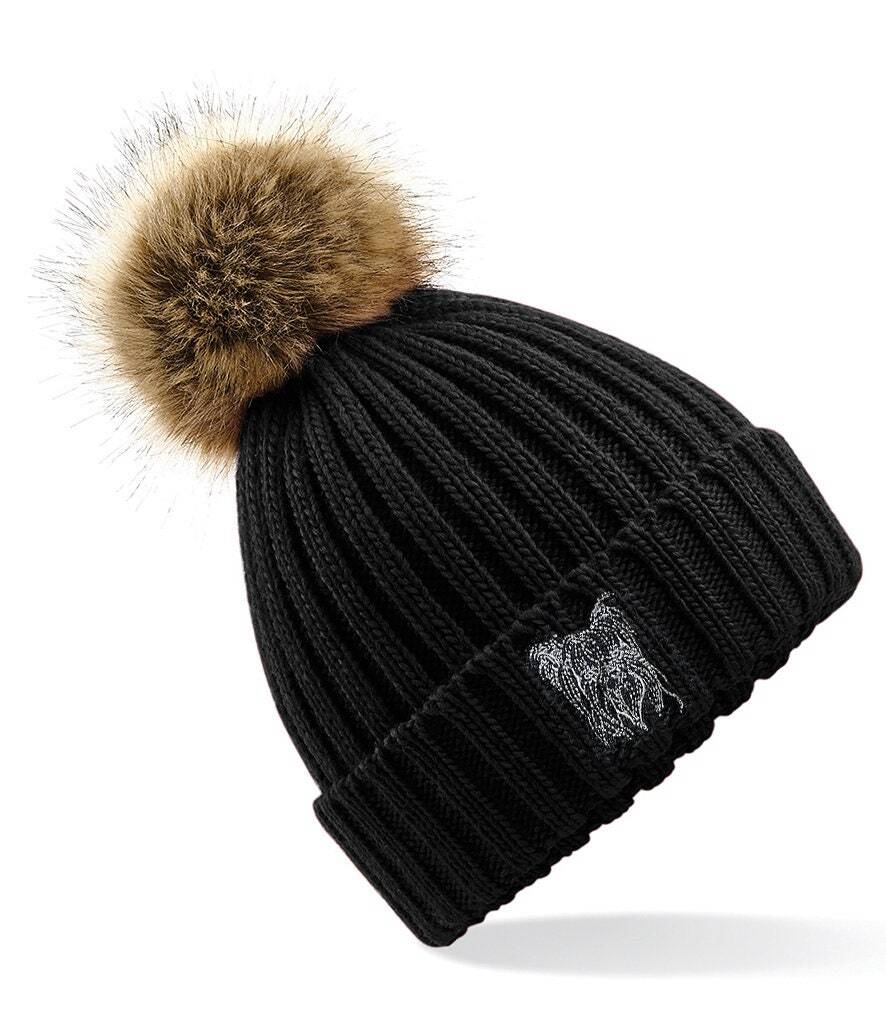 Yorkshire Terrier Yorkie Owner Clothing Gifts, Faux Fur Pom Pom