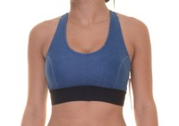 Jessica Simpson Junior's Low-impact Denim Sports Bra Size Xs on sale Jessica Simpson Junior's Low-impact Denim Sports Bra Size Xs on sale