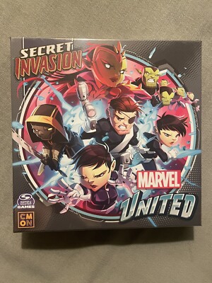 Marvel United Multiverse SECRET INVASION New! Sealed! KICKSTARTER EXCLUSIVE KSE