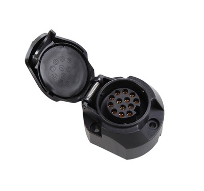 Yctze Spina rimorchio 12V 13 pin, adattatore per connettore
