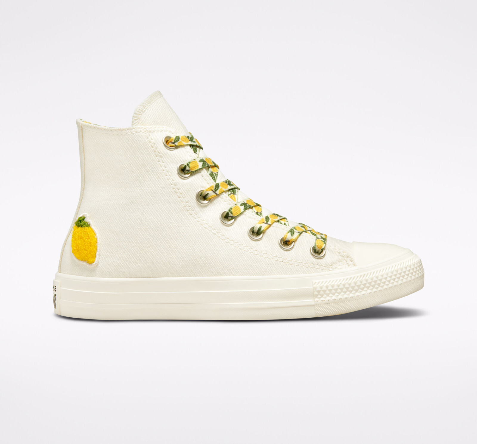 Converse Designed in Italy Chuck Taylor All Star Lemons High-Top Shoes Ecru  | eBay