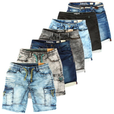 jeans shorts für herren