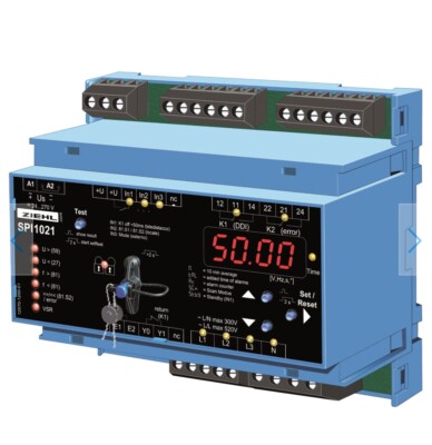 ZIEHL SPI1021 Spannungs- und Frequenzrelais Typ SPI1021 Netz- und Anlagenschutz