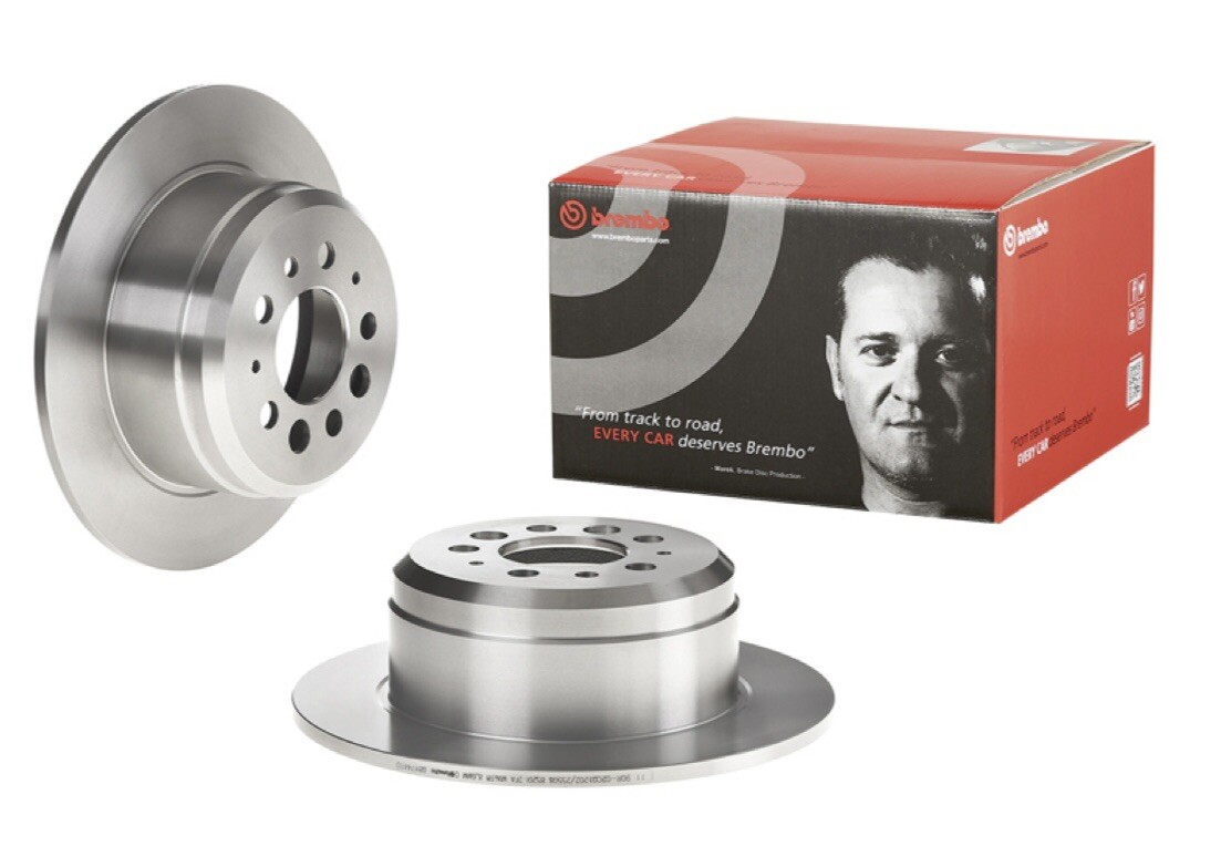 Brembo 08.1744.10 Disc Brake Rotor for Volvo 676812 270731 | eBay