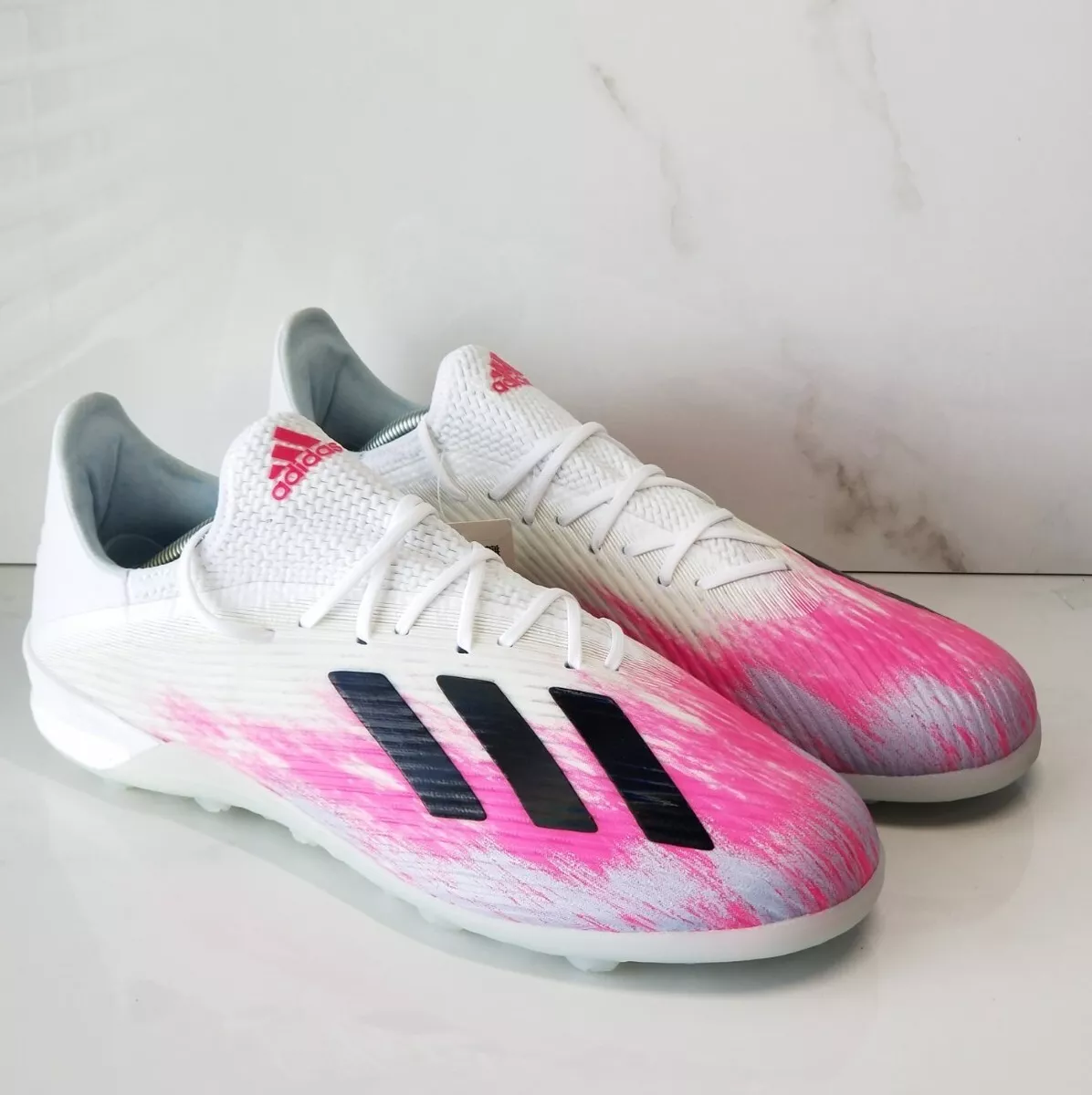 Adidas X 19.1 Turf SHOCK PINK Soccer Shoes Futbol Boots EG6135 Mens Sz 11.5 RARE