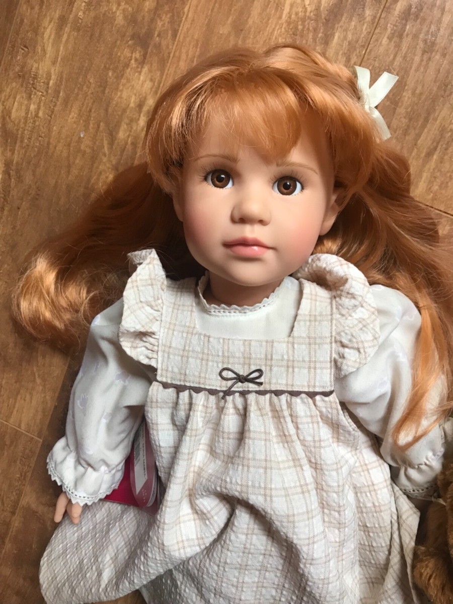 Gotz Anna Maria Doll 2002 Steiff Teddy Bear Hildegard Günzel Girl