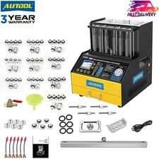 Auto GDI FSI EFI Ultrasonic Fuel Injector Cleaner & Tester Machine AUTOOL CT500