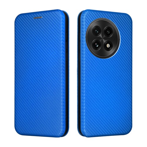 For OnePlus 13 5G, Luxury Business Carbon Fiber Leather Wallet Stand Case Cover - Picture 19 of 27