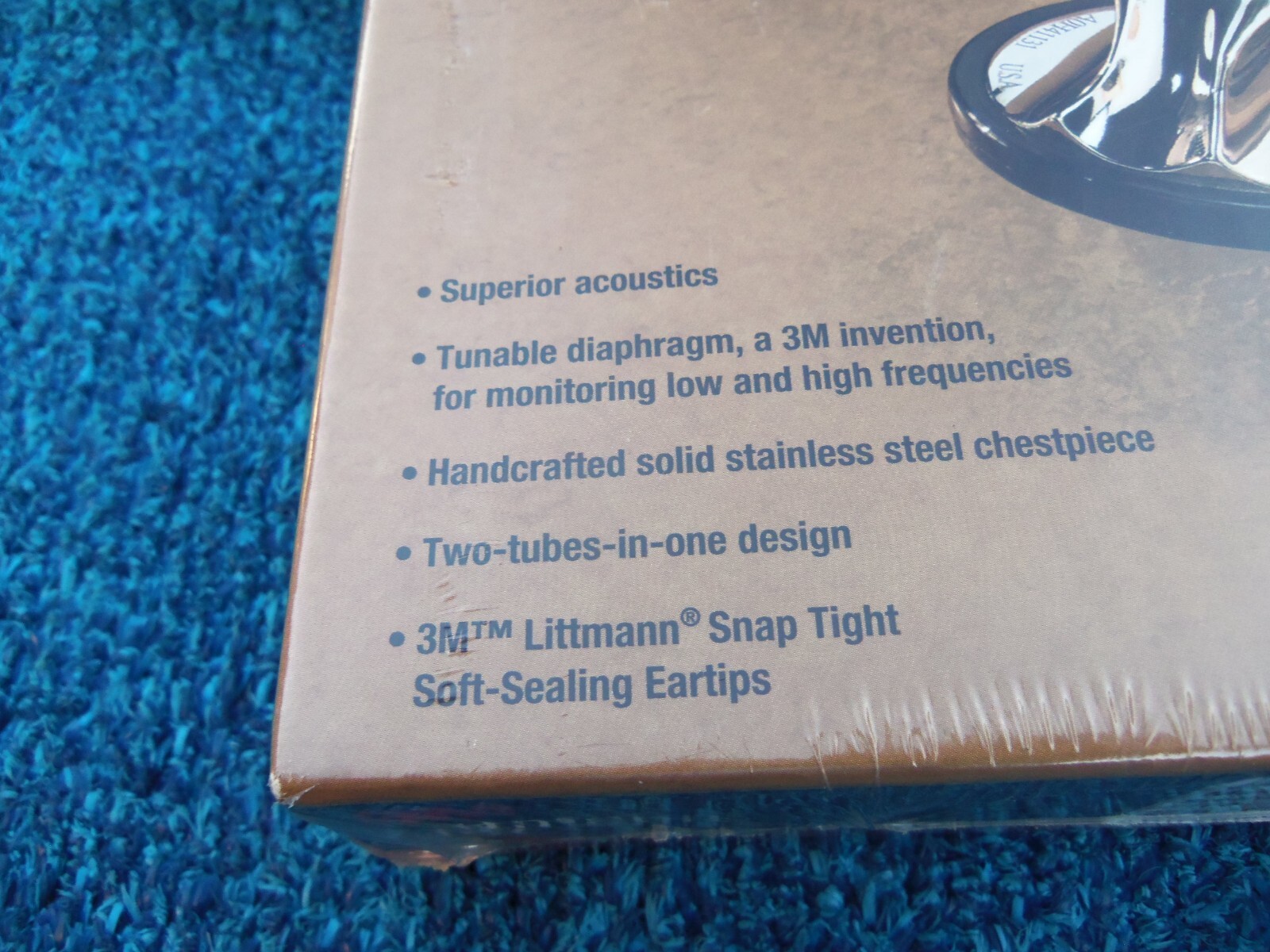 Littmann Master Cardiology Stethoscope, Caribbean Blue, 2178NEW eBay