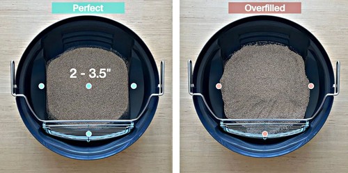 Boxscoop 2.0 Cat Litter Box Charcoal Color for agile cats up to 13 pounds - Picture 6 of 7