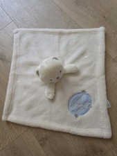 Baby Gear Blue Ivory Bear Thank Heaven For Little Boys Lovey Security Blanket