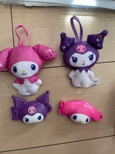 Sanrio My Melody Kuromi McDonald's Happy Set Plush Toy