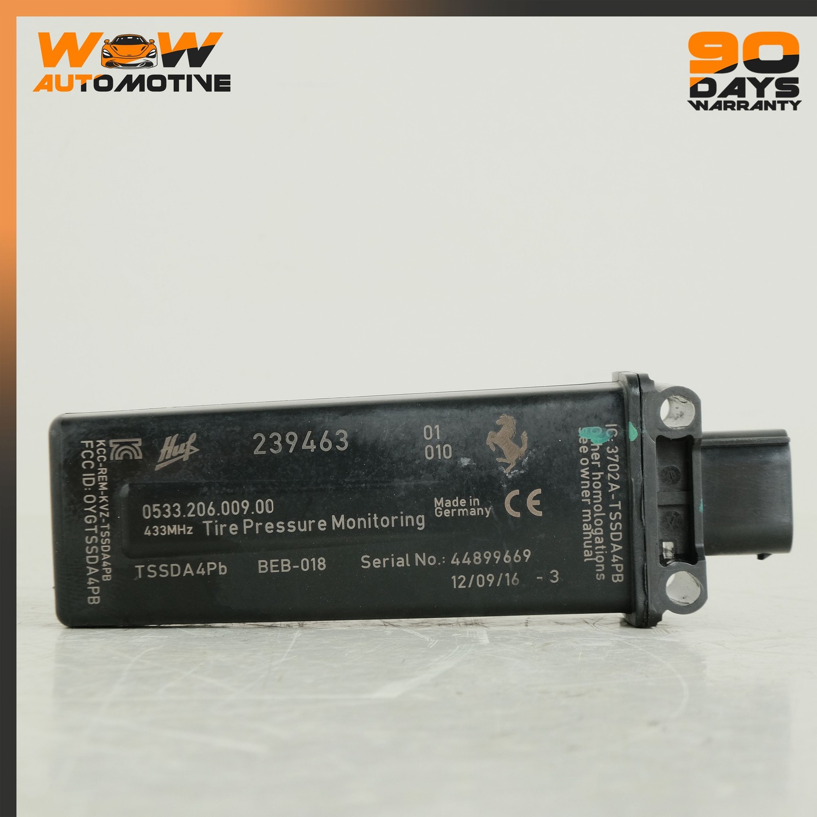 Maserati GranTurismo 2008-2019 Front Left Tpms sensor