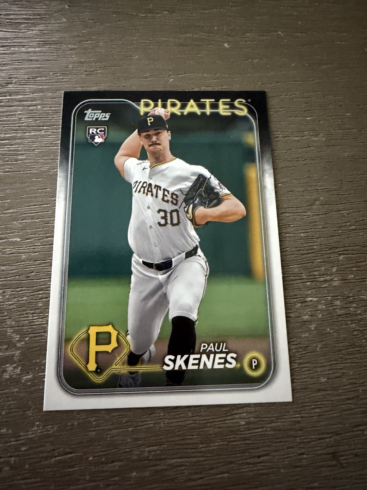 2024 Topps Update Series - Paul Skenes #US100 White Uniform (RC) Pirates