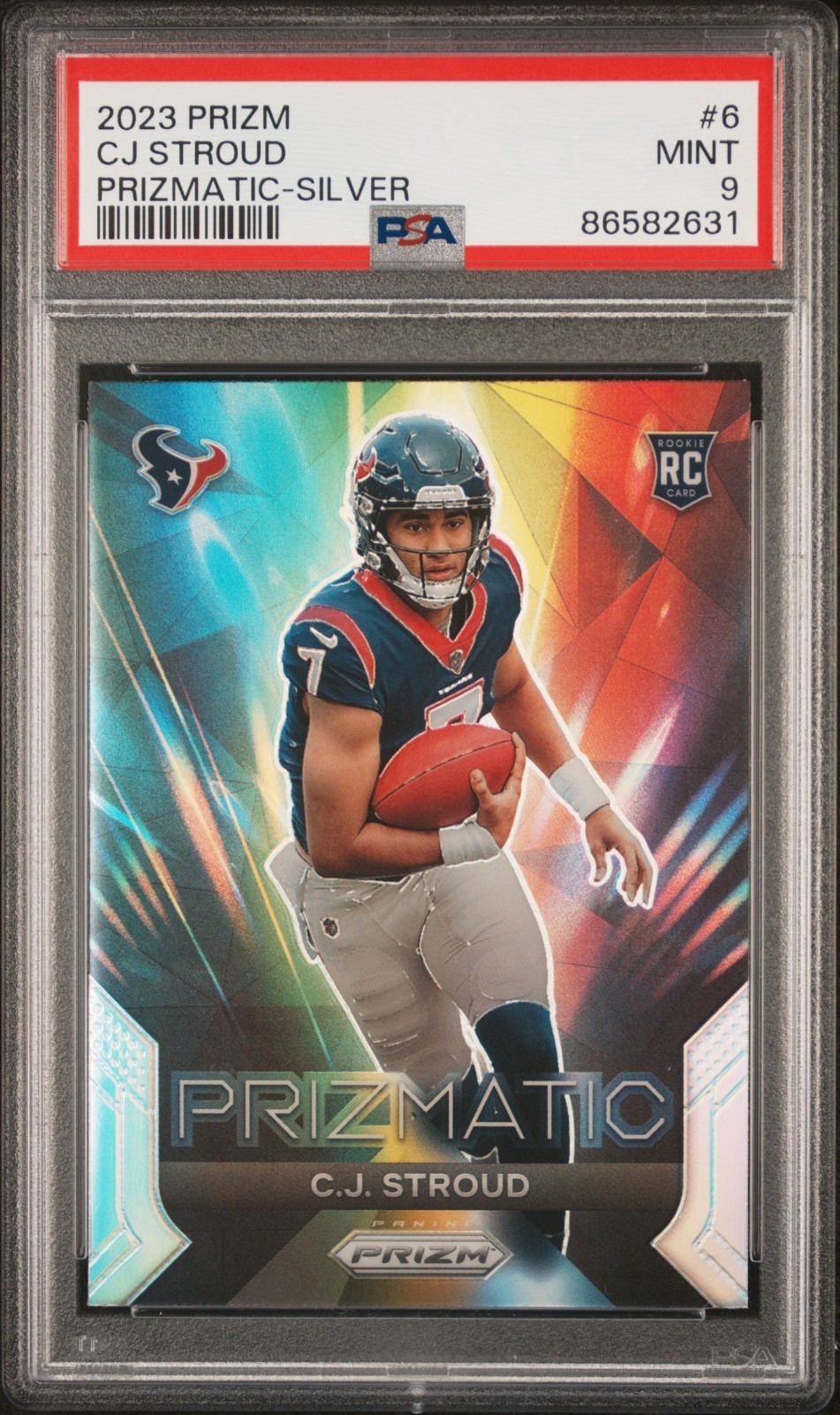 2023 Panini Prizm - Prizmatic C.J. Stroud #6 Silver Prizm (RC)
