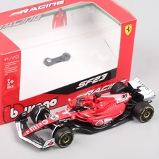 BBurago 1/43 Ferrari SF23 16 Charles Leclerc F1 Model Car Las Vegas GP Racer