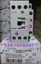 1PCS New Eaton Moeller DILM32-01 RDC24 XTCE032C01TD Contactor 24-27VDC Brand