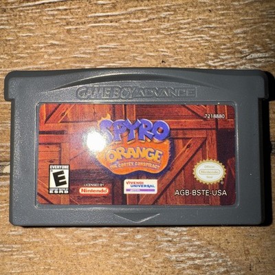 Spyro Orange: The Cortex Conspiracy (Nintendo GBA, 2004) Cartridge Only Tested!