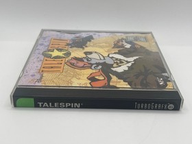 TaleSpin (TurboGrafx-16, 1991) - w/ Jewel Case & Manual - HuCard